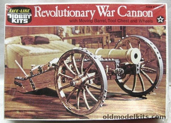 Life-Like 1/24 Revolutionary War Cannon  - (Ex-Palmer), 09691 plastic model kit